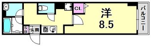 CITYSPIRE神戸元町Iの物件間取画像